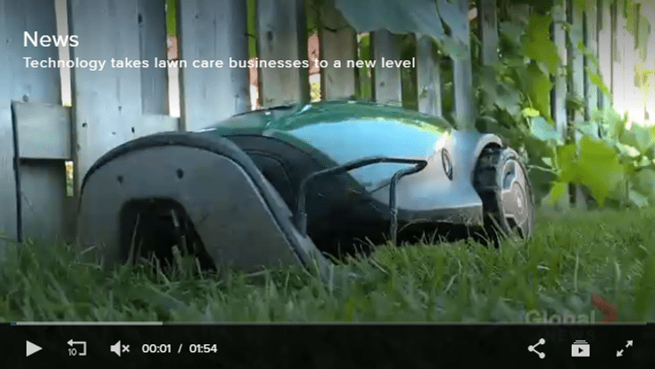 TurfBot Spotted on Global News